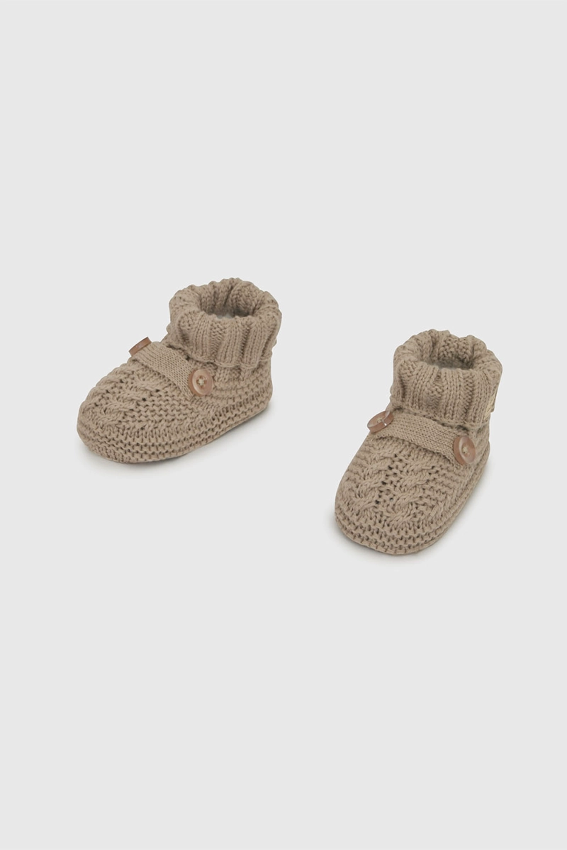 ZAPATO TEJIDO CAFE NIÑO 8376 COLLOKY - 4