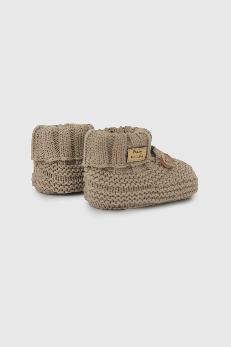 ZAPATO TEJIDO CAFE NIÑO 8376 COLLOKY - 5