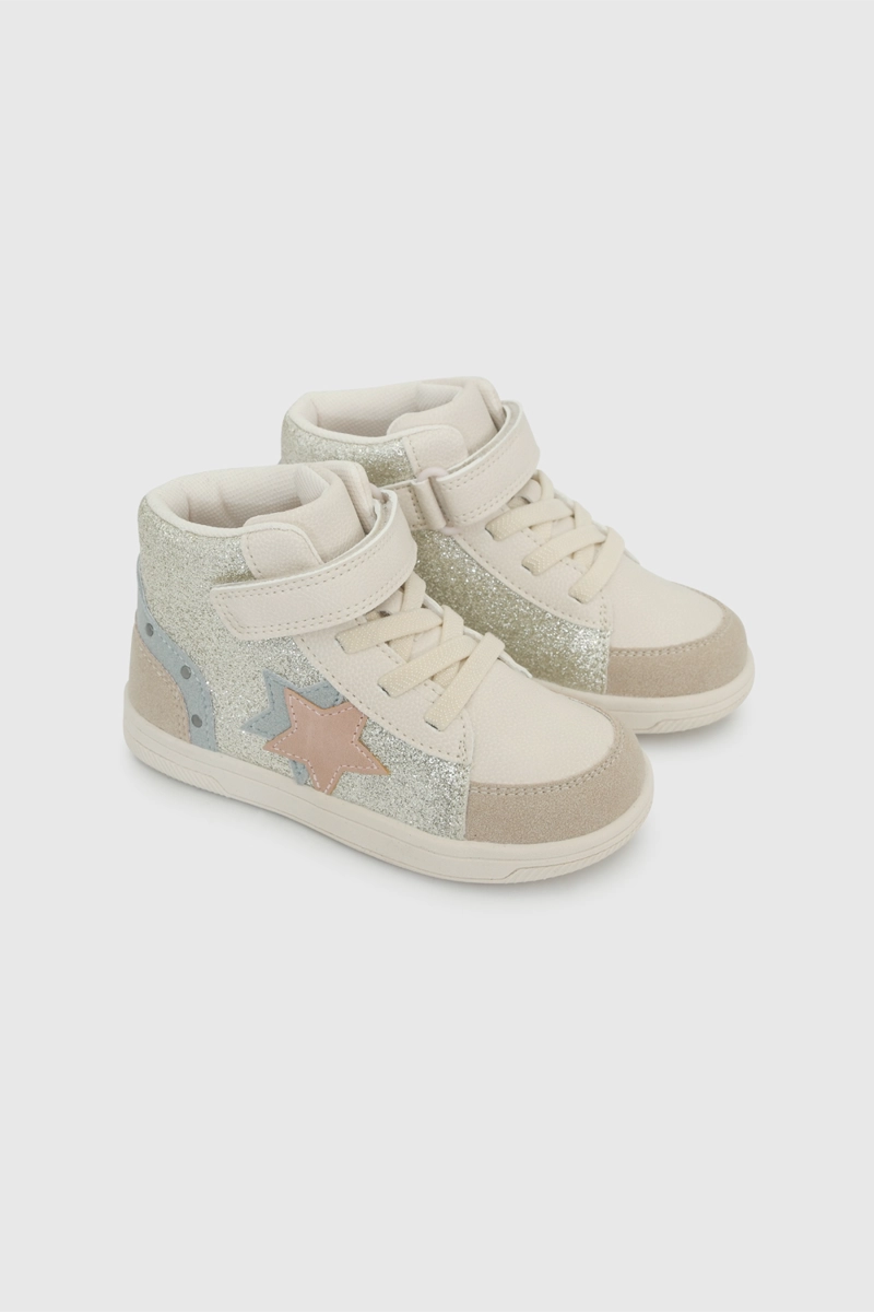 ZAPATILLA BEIGE NIÑA 8036 COLLOKY - 1