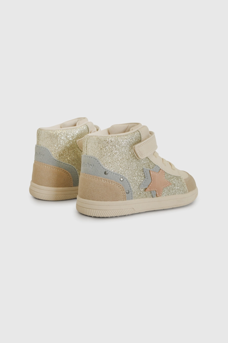 ZAPATILLA BEIGE NIÑA 8036 COLLOKY - 5