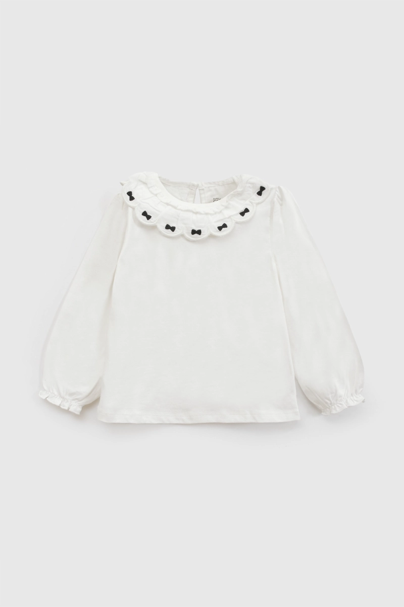 POLERA BLANCO NIÑA 7875 COLLOKY - 1