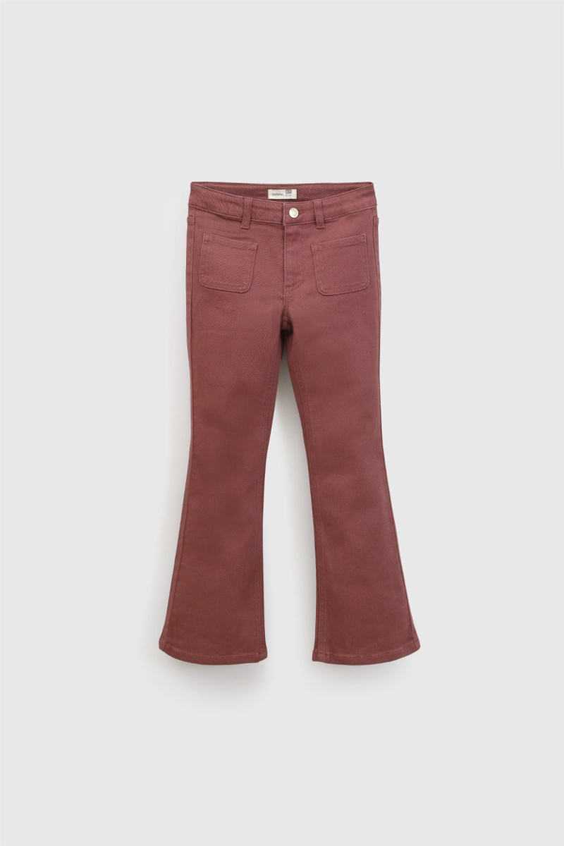 PANTALON ROJO NIÑA 8090 COLLOKY - 1