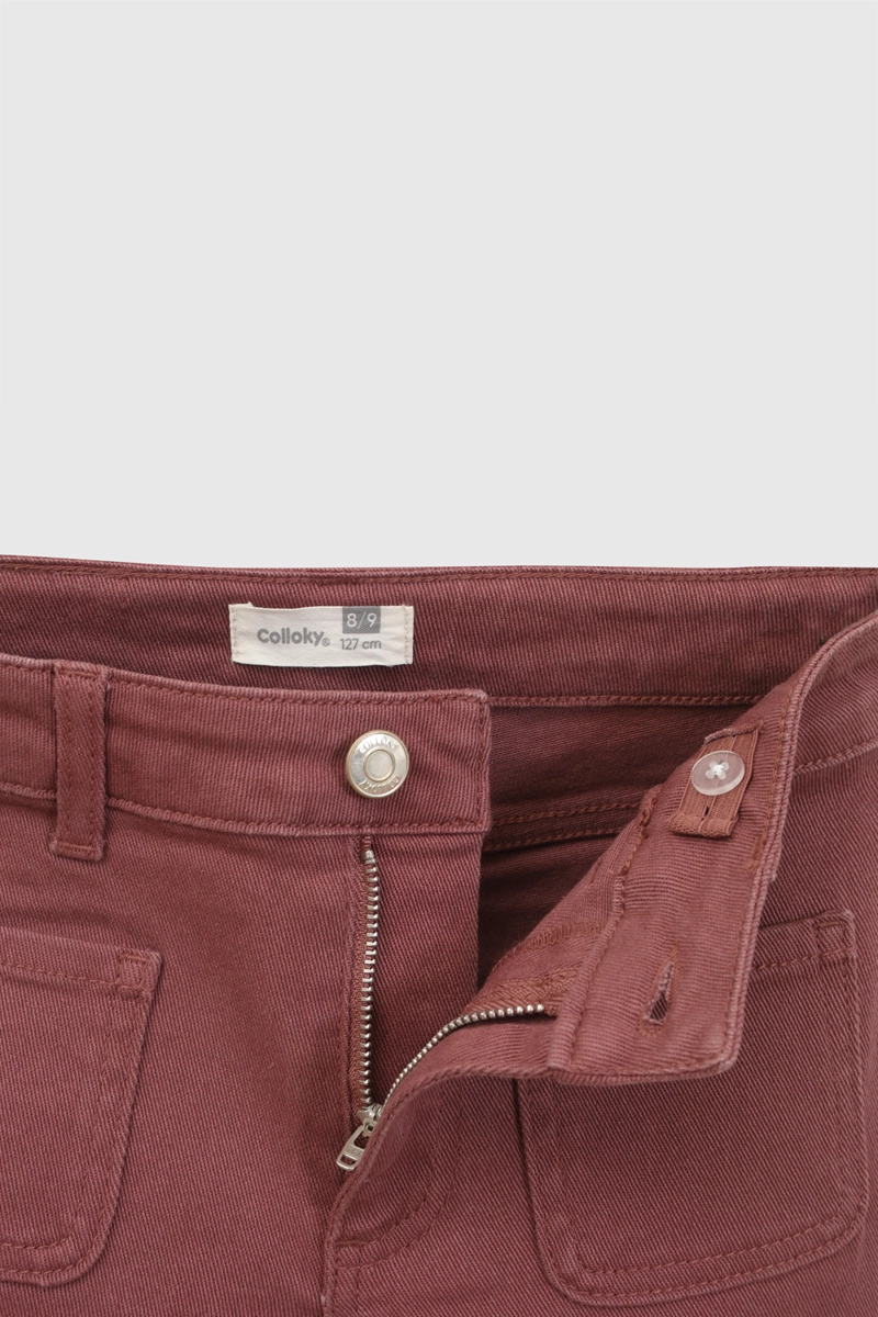 PANTALON ROJO NIÑA 8090 COLLOKY - 3