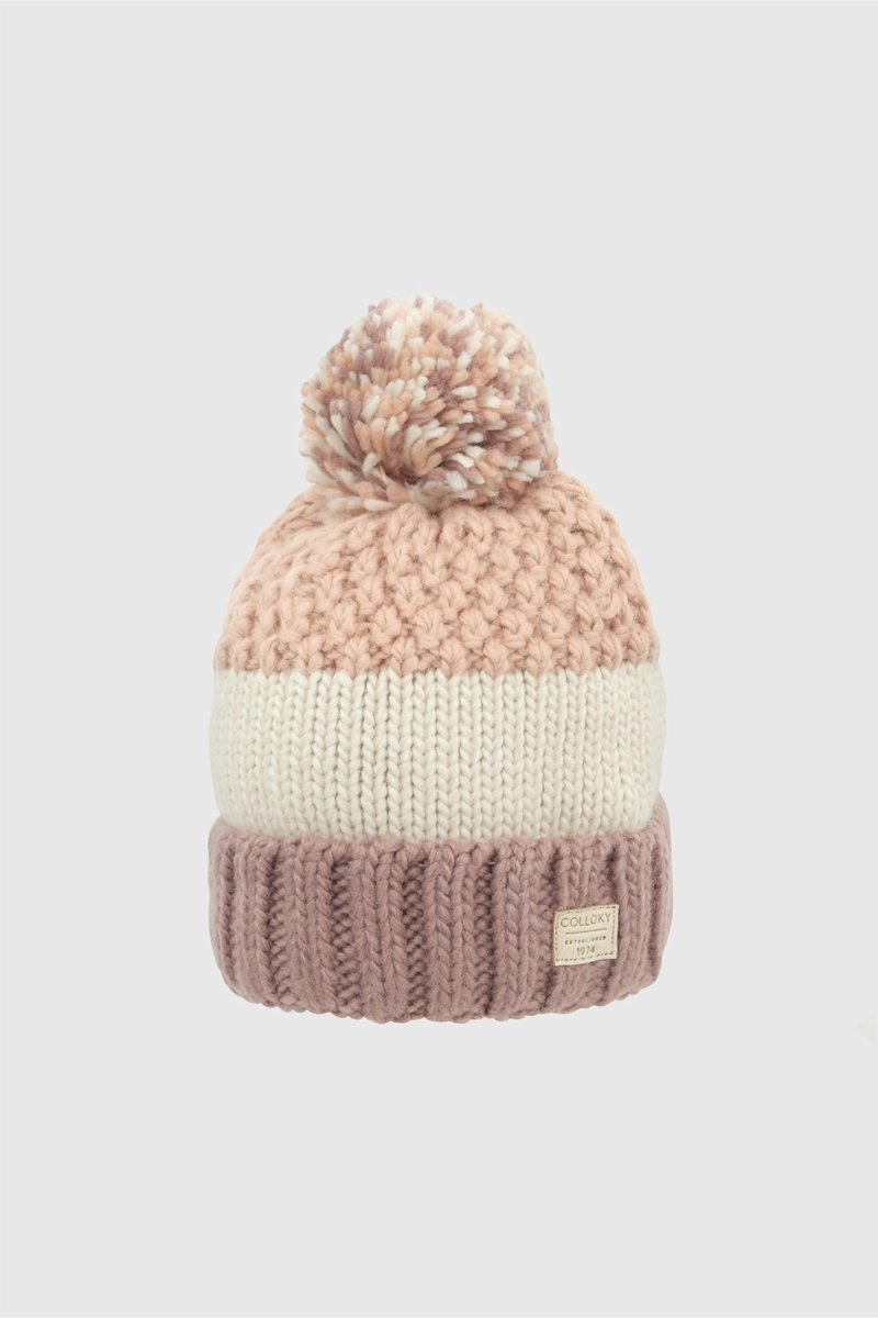 GORRO ROSADO NIÑO 7965 COLLOKY - 1