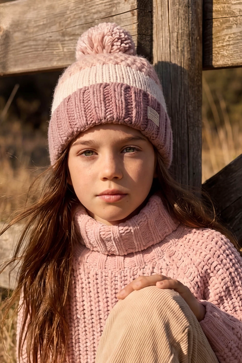 GORRO ROSADO NIÑO 7965 COLLOKY - 2
