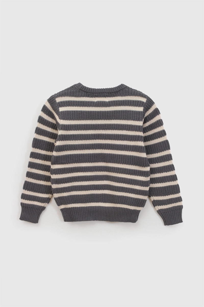 SWEATER GRIS NIÑO 8393 COLLOKY - 2