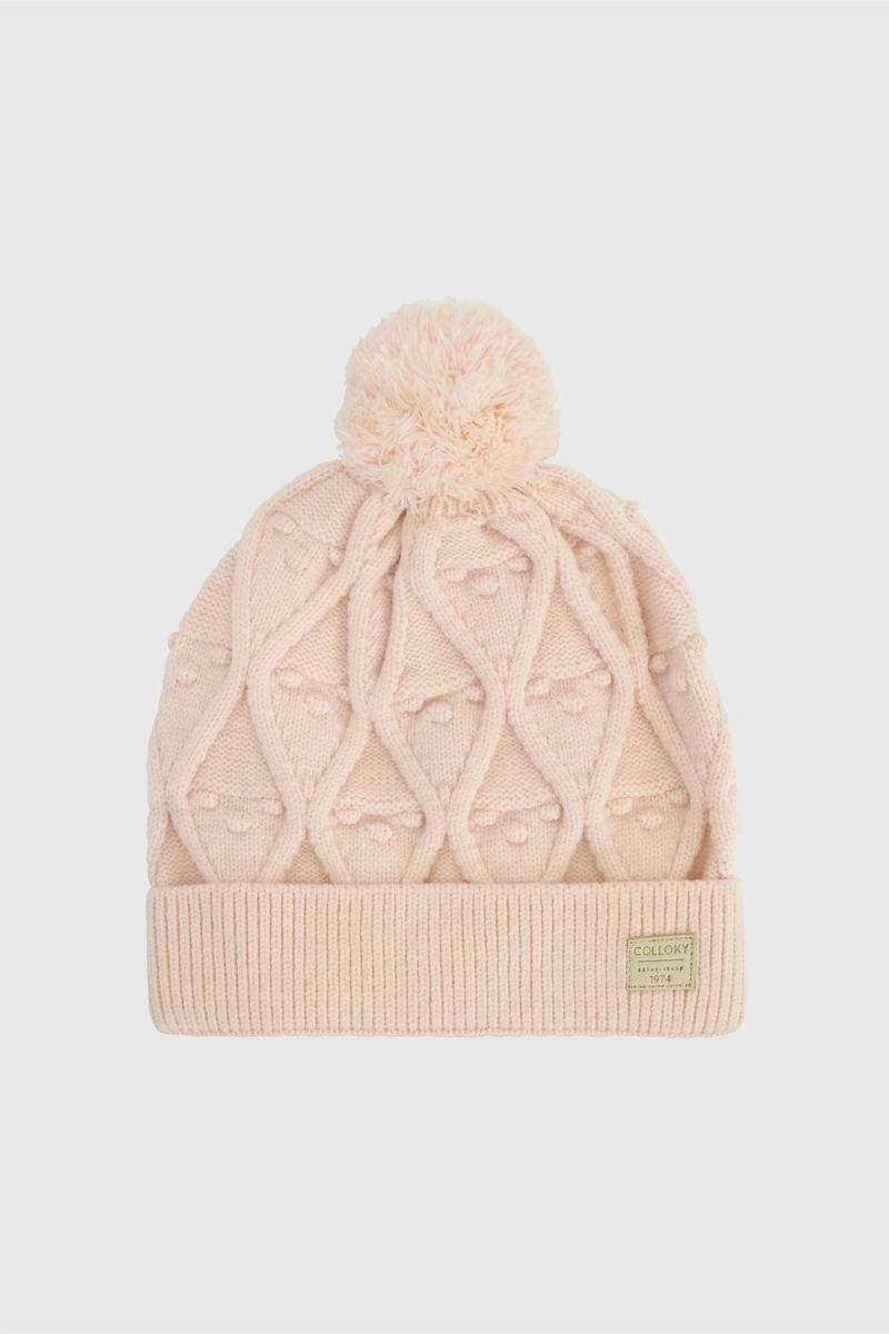 GORRO ROSADO NIÑA 7706 COLLOKY - 2