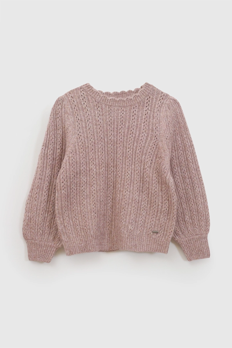 SWEATER MORADO NIÑA 8197 COLLOKY - 1