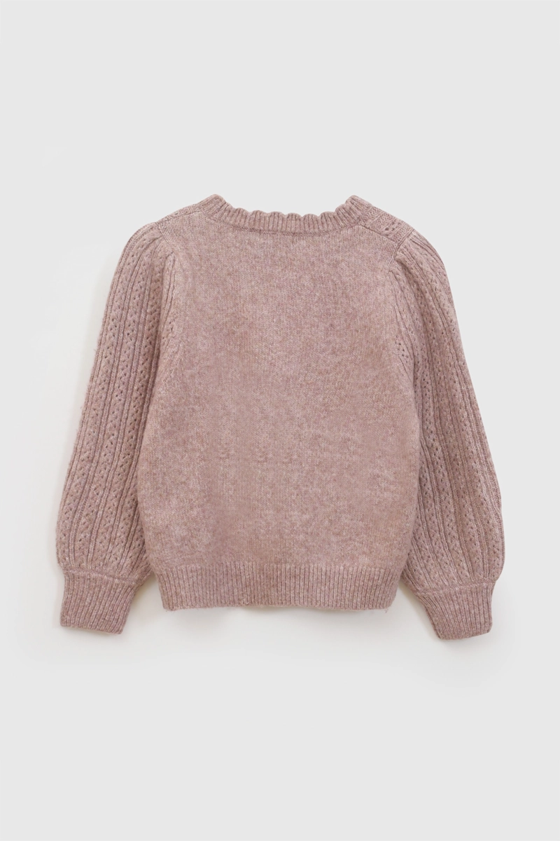 SWEATER MORADO NIÑA 8197 COLLOKY - 2