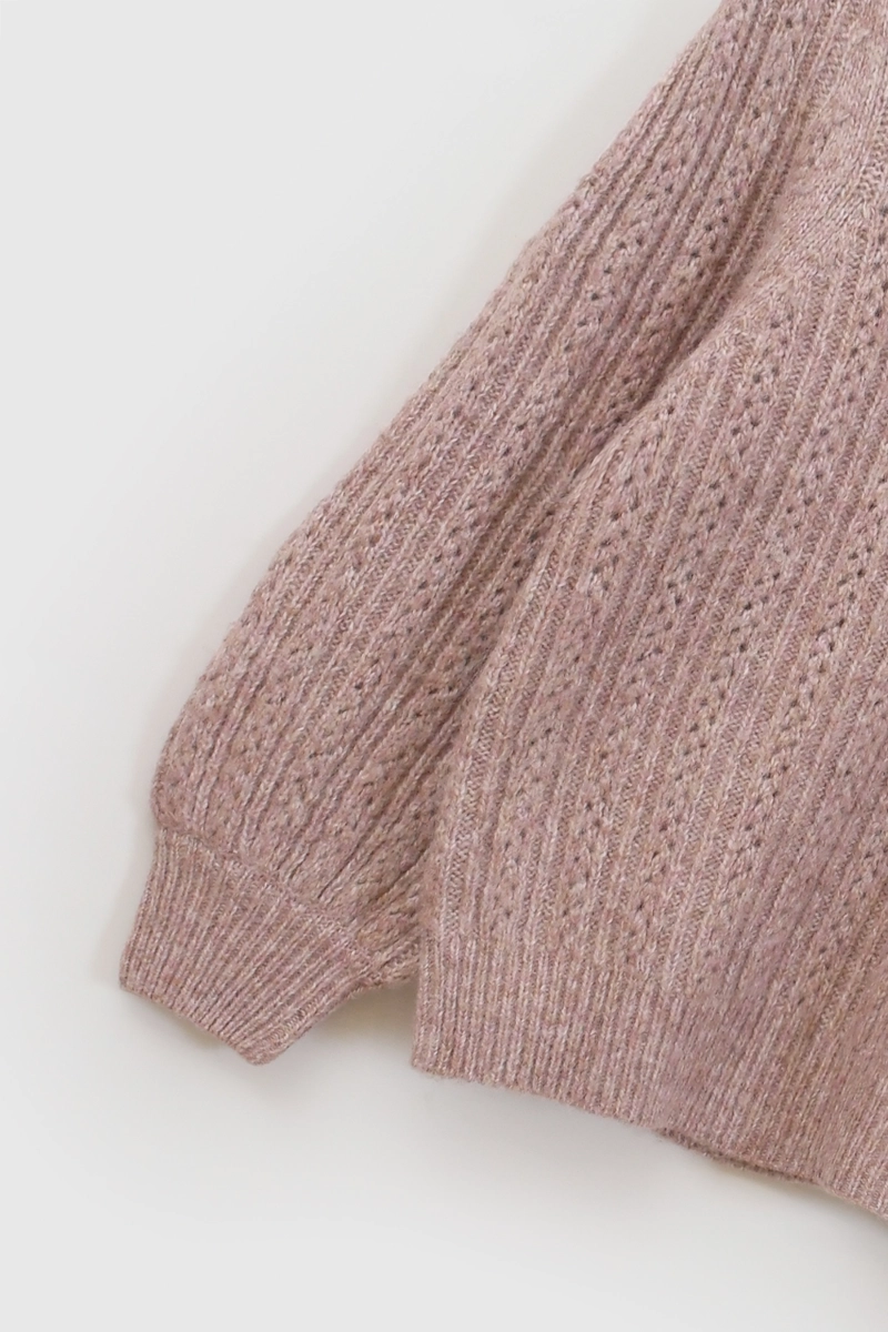 SWEATER MORADO NIÑA 8197 COLLOKY - 4