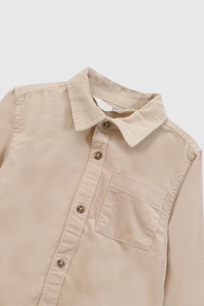 CAMISA BEIGE NIÑO 7619 COLLOKY - 3