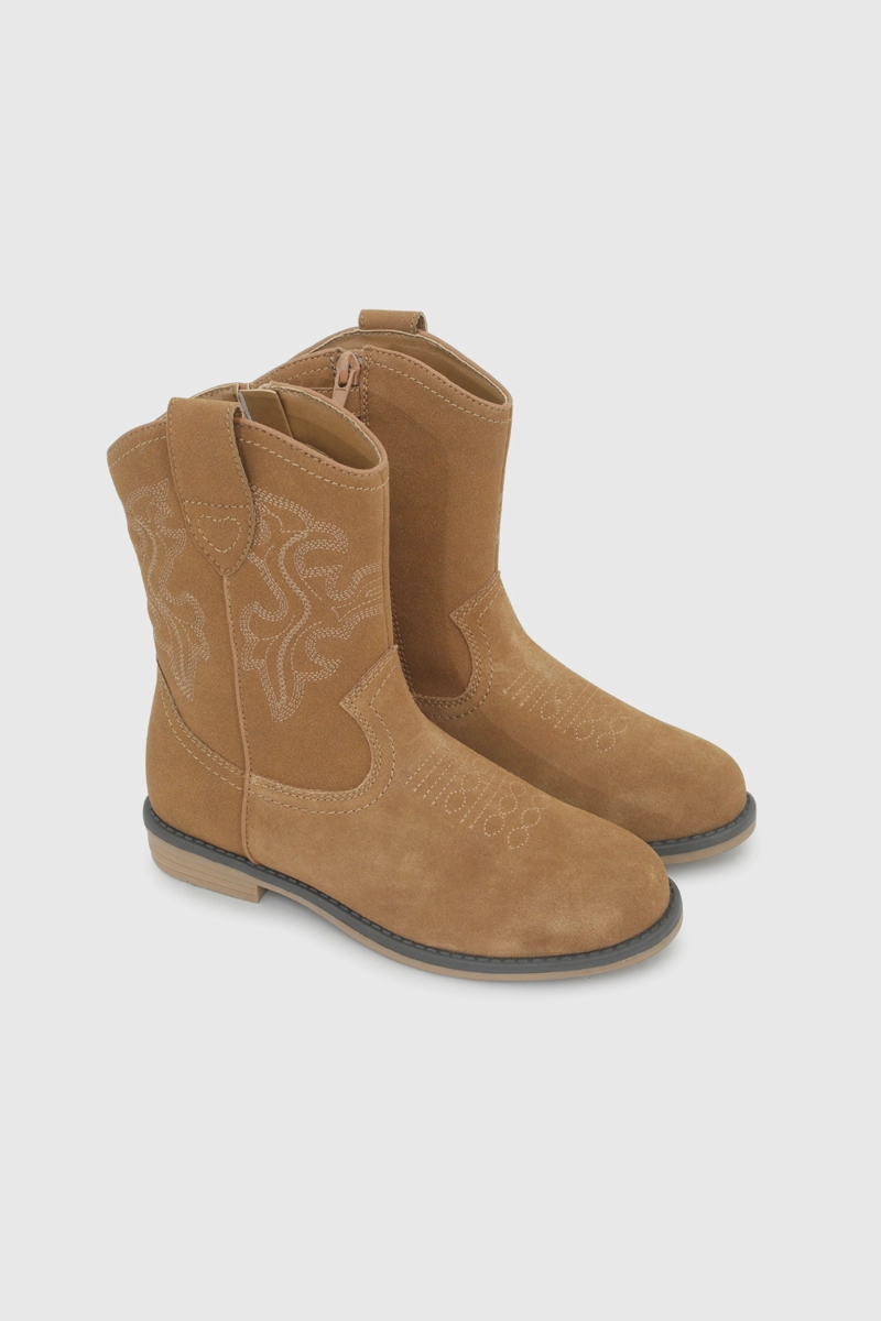 BOTIN BEIGE NIÑA 8010 COLLOKY - 1