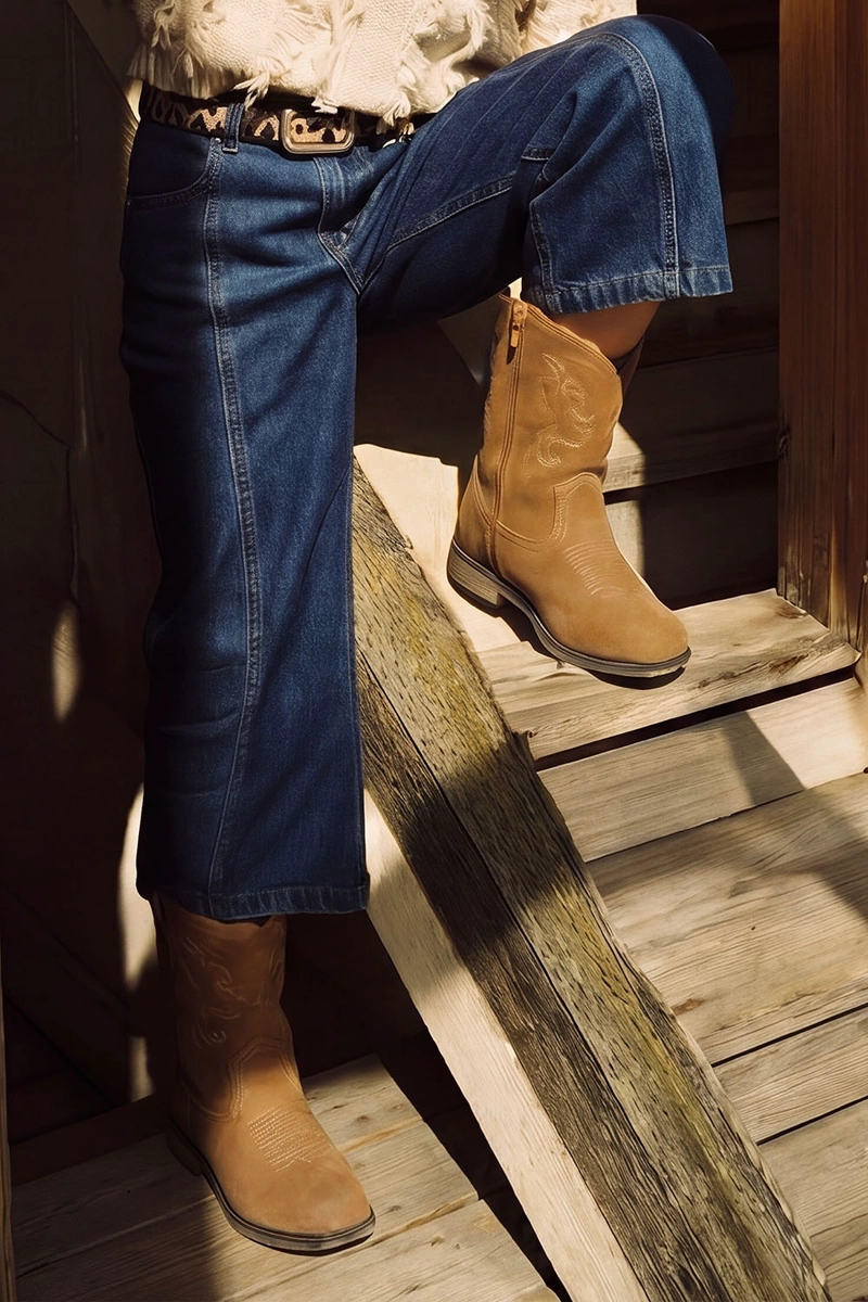 BOTIN BEIGE NIÑA 8010 COLLOKY - 2