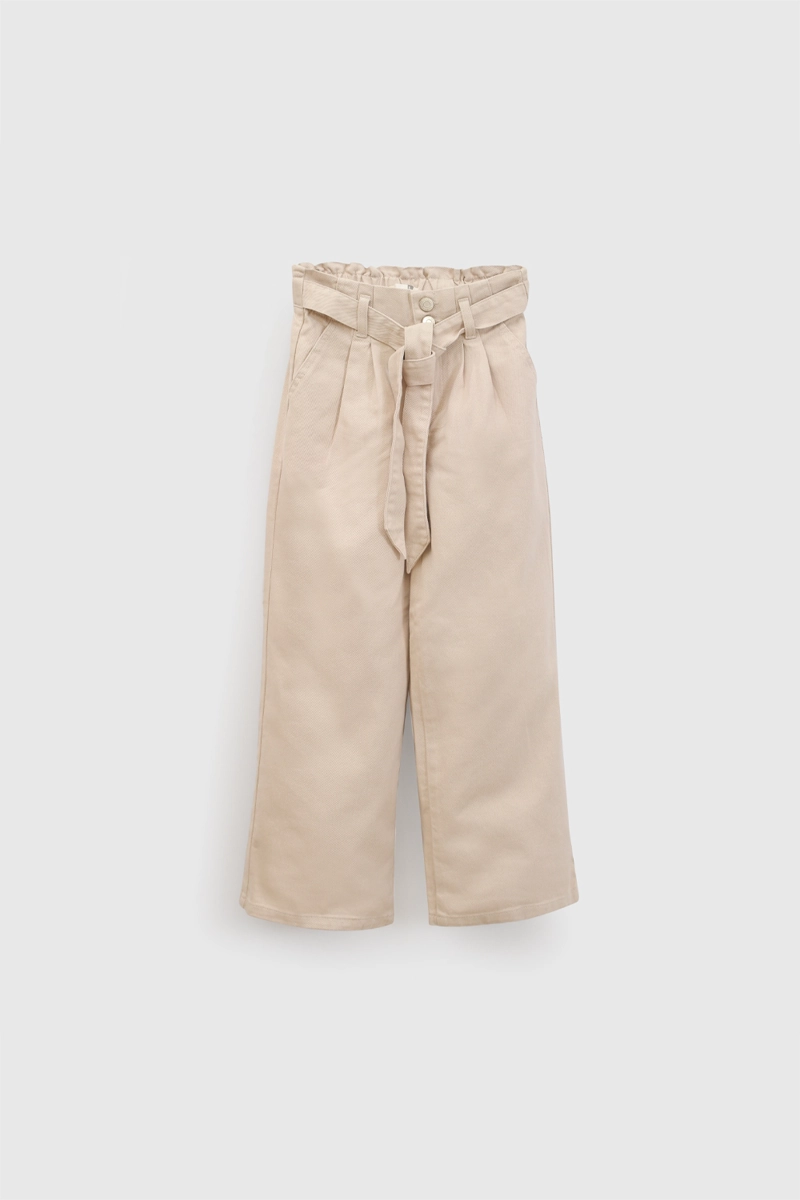 PANTALON BEIGE NIÑA 7749 COLLOKY - 1