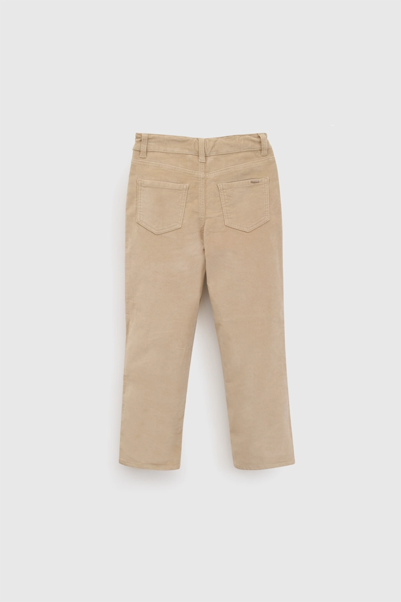 PANTALON CAFE  NIÑA 7793 COLLOKY - 3