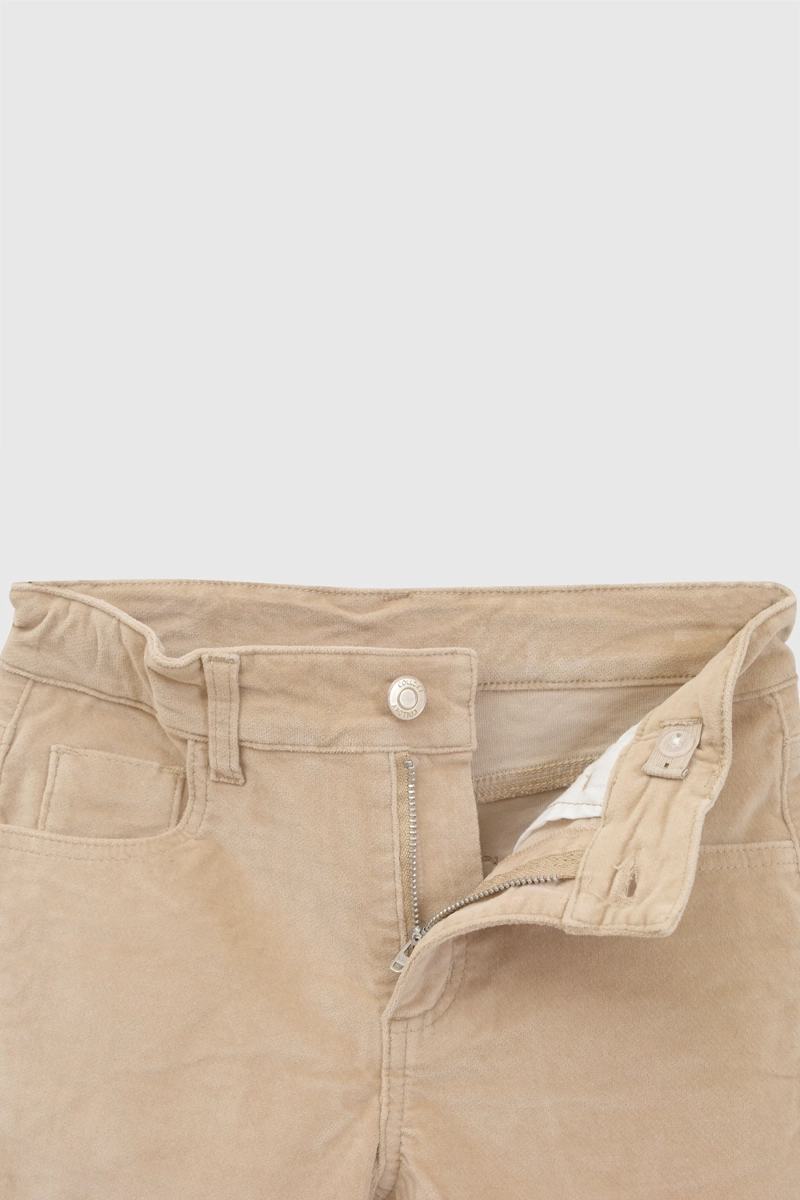 PANTALON CAFE  NIÑA 7793 COLLOKY - 4