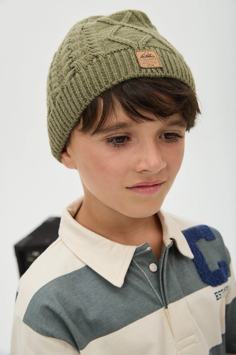 GORRO VERDE NIÑO 8318 COLLOKY - 2