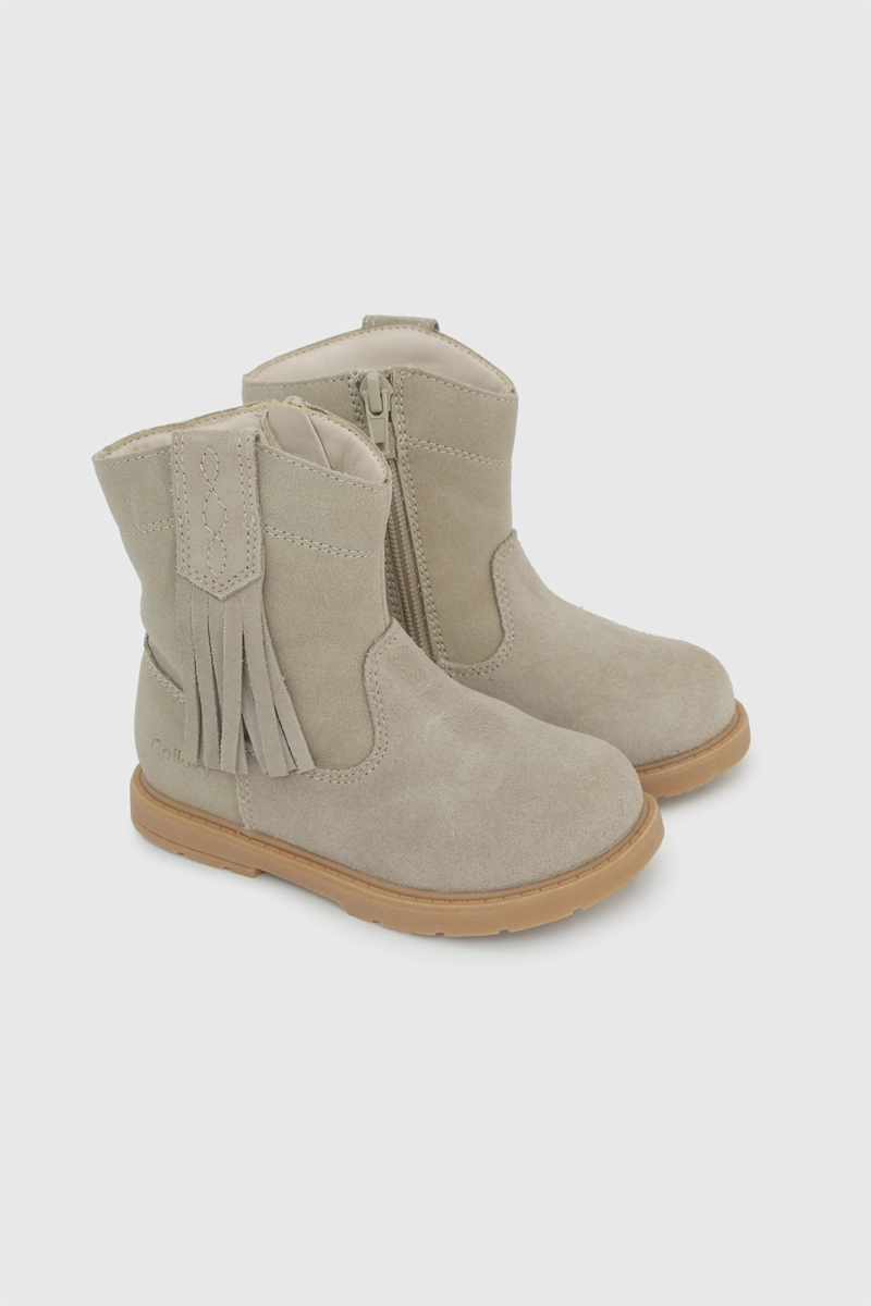 BOTA BEIGE NIÑA 7990 COLLOKY - 1