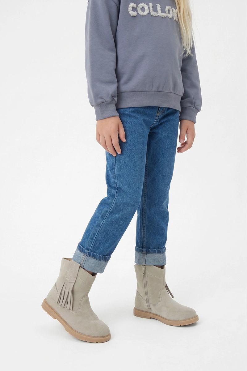 BOTA BEIGE NIÑA 7990 COLLOKY - 2