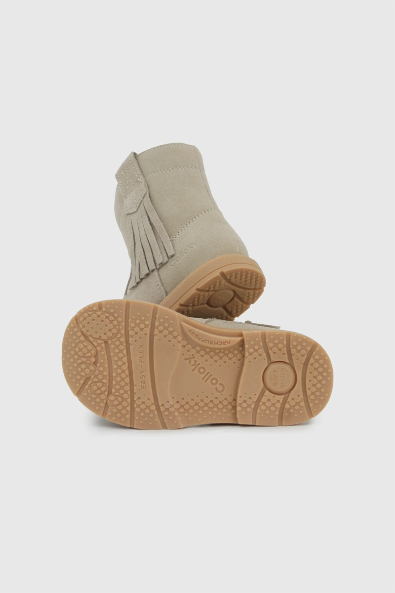 BOTA BEIGE NIÑA 7990 COLLOKY - 4