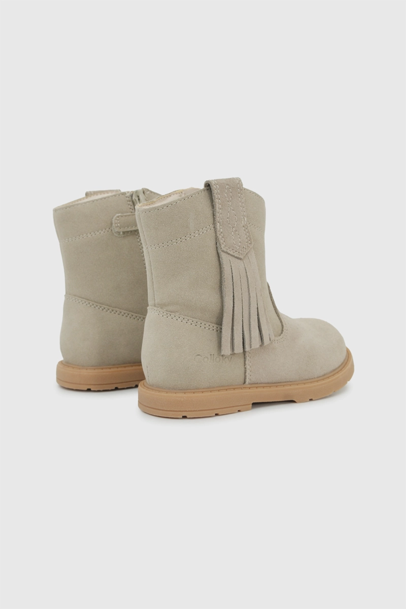 BOTA BEIGE NIÑA 7990 COLLOKY - 6