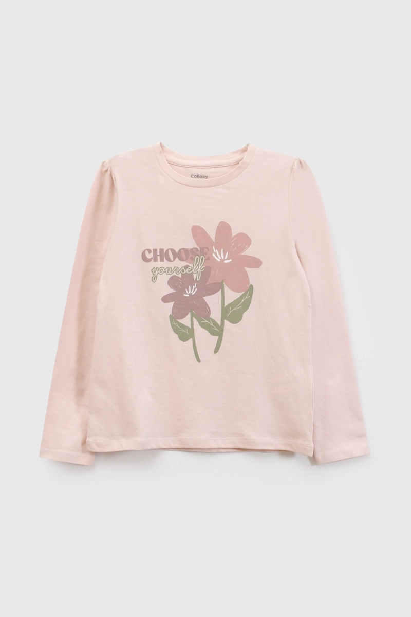 POLERA ROSADO NIÑA 7635 COLLOKY - 1