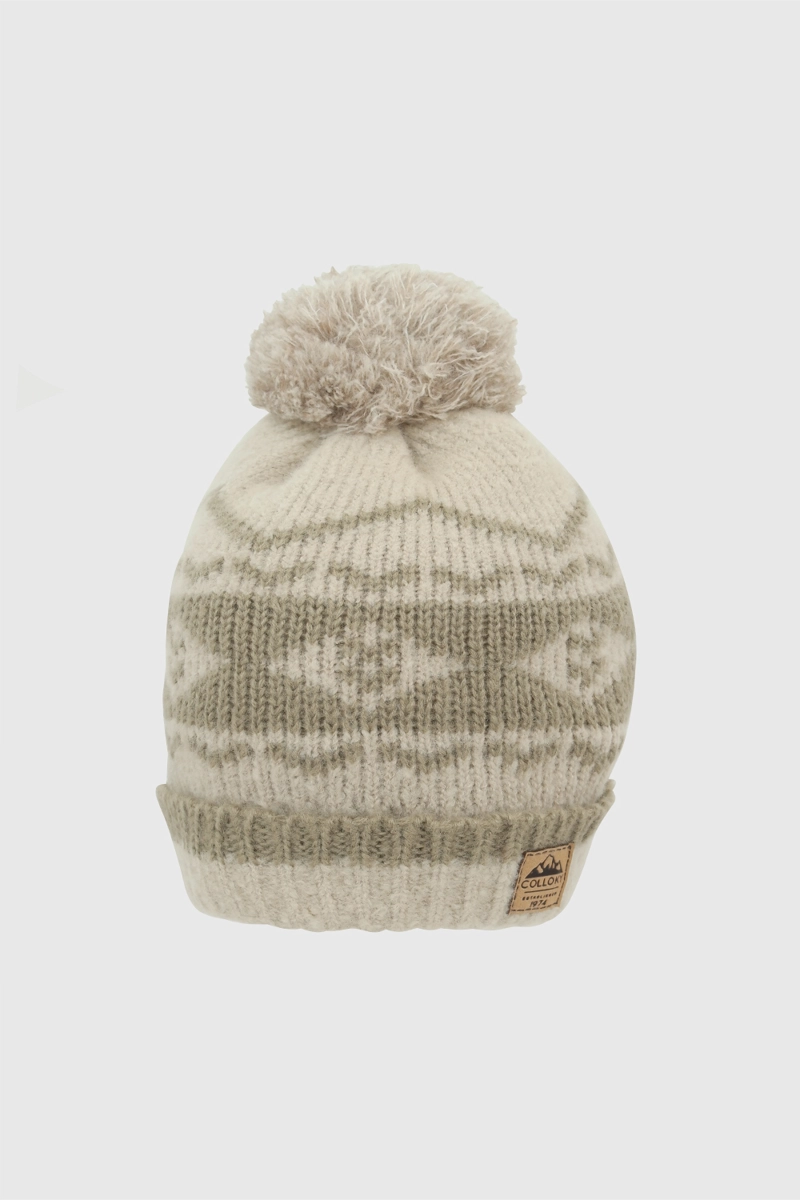 GORRO BEIGE NIÑO 7755 COLLOKY - 1