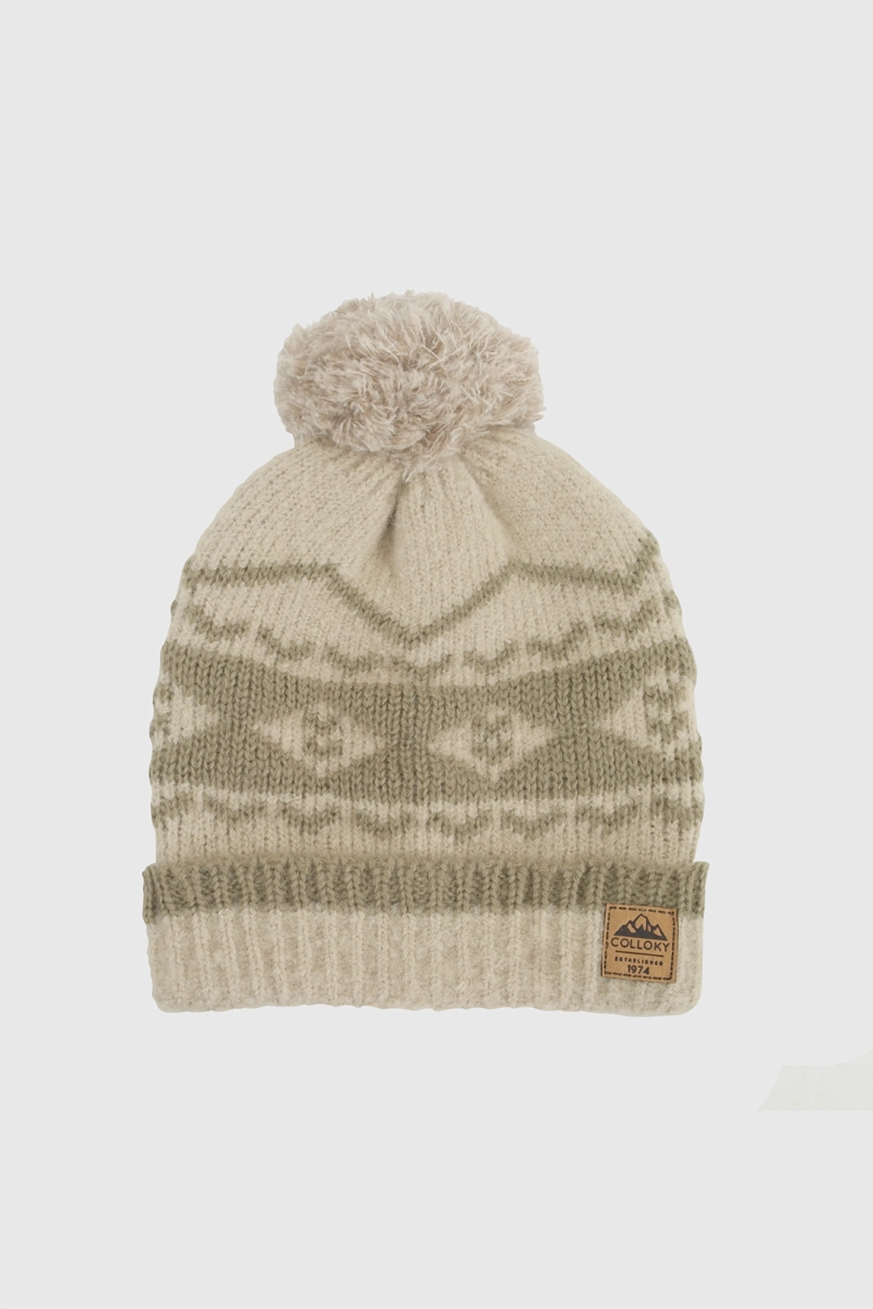 GORRO BEIGE NIÑO 7755 COLLOKY - 2