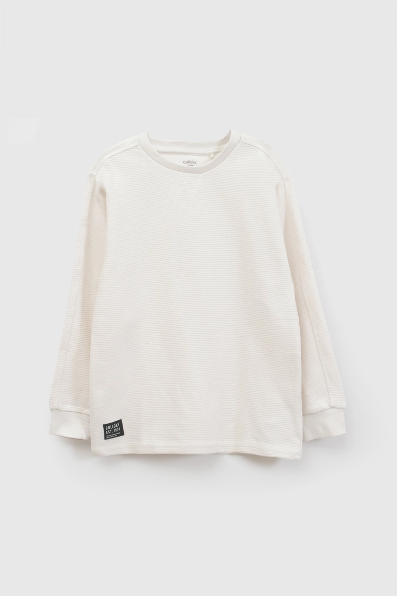 POLERA BEIGE NIÑO 8148 COLLOKY - 1