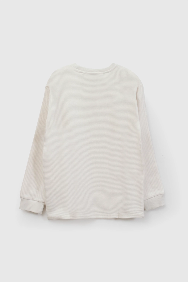 POLERA BEIGE NIÑO 8148 COLLOKY - 3
