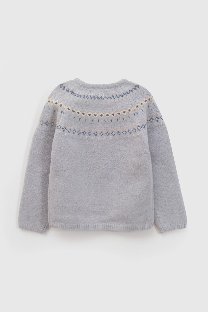 SWEATER CELESTE NIÑO 8349 COLLOKY - 2