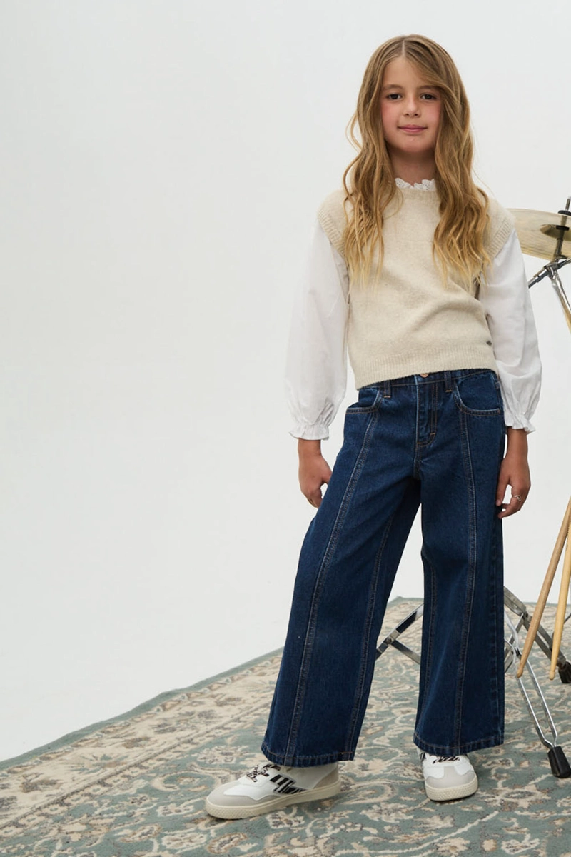 JEANS CELESTE NIÑA 8158 COLLOKY - 2