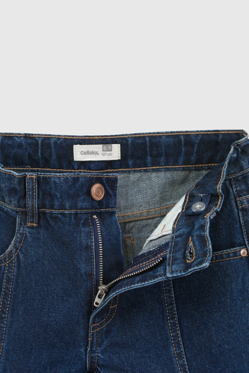 JEANS CELESTE NIÑA 8158 COLLOKY - 4