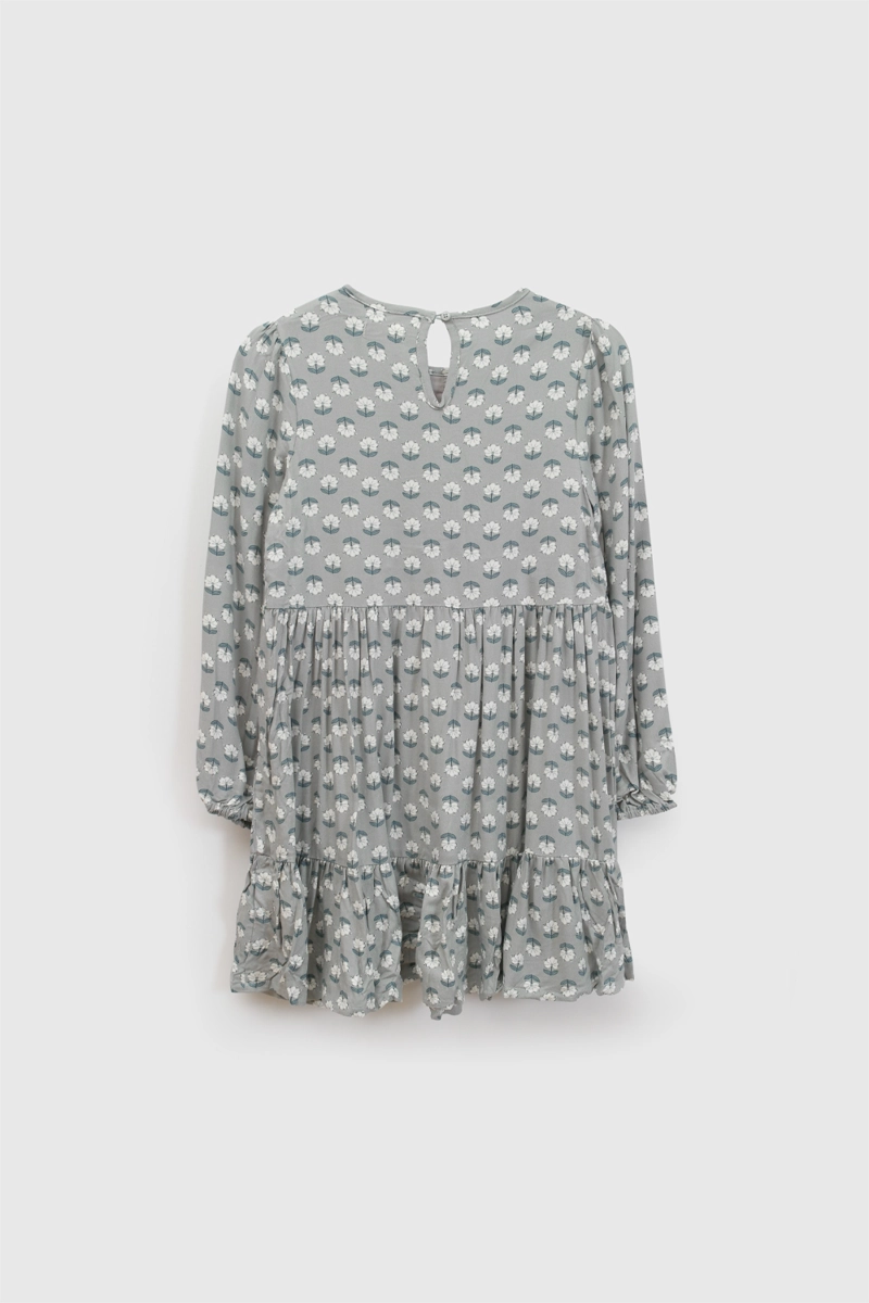 VESTIDO VERDE NIÑA 7994 COLLOKY - 2
