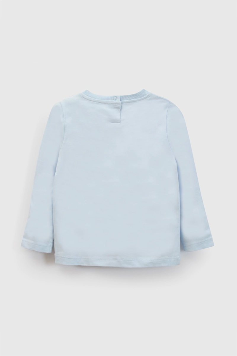 POLERA CELESTE NIÑO 7682 COLLOKY - 2