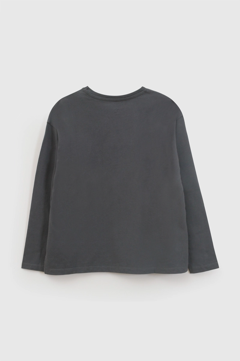 POLERA GRIS NIÑA 8050 COLLOKY - 2