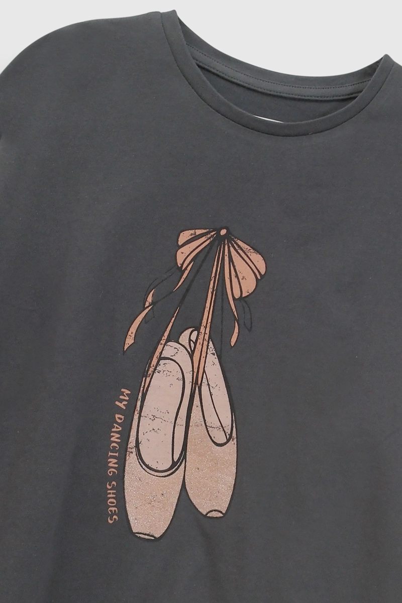 POLERA GRIS NIÑA 8050 COLLOKY - 3