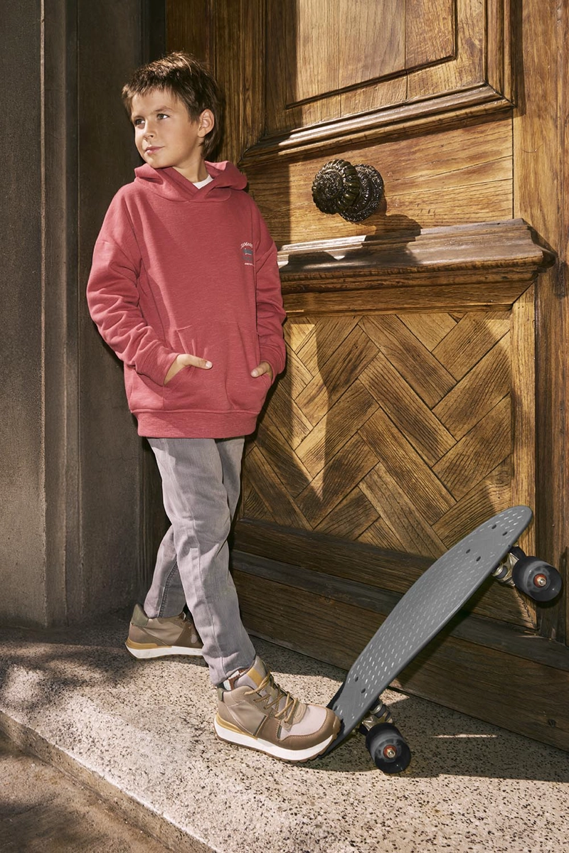 POLERON ROJO NIÑO 7792 COLLOKY - 2