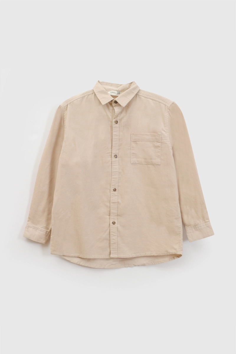 CAMISA BEIGE NIÑO 7841 COLLOKY - 1