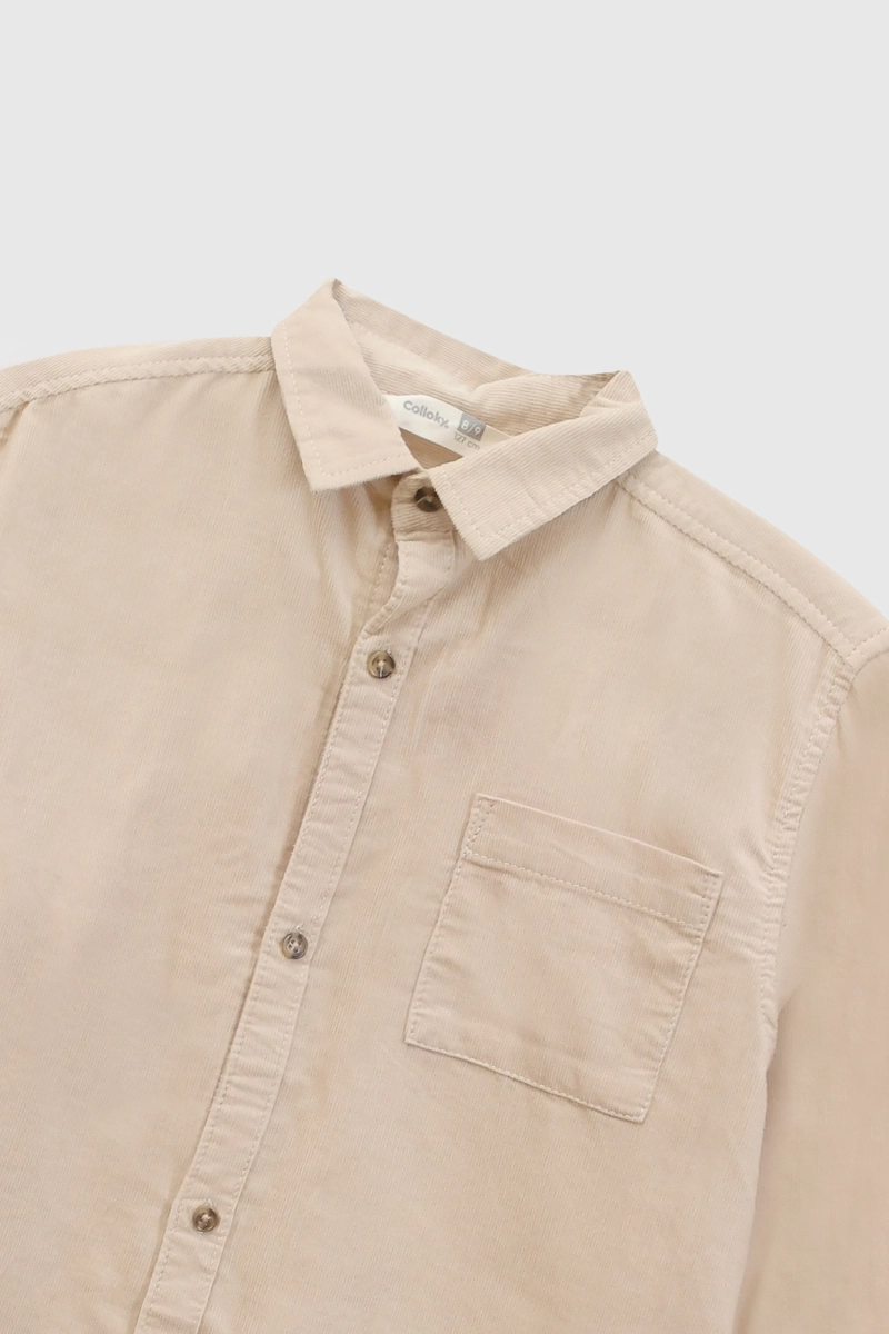 CAMISA BEIGE NIÑO 7841 COLLOKY - 3