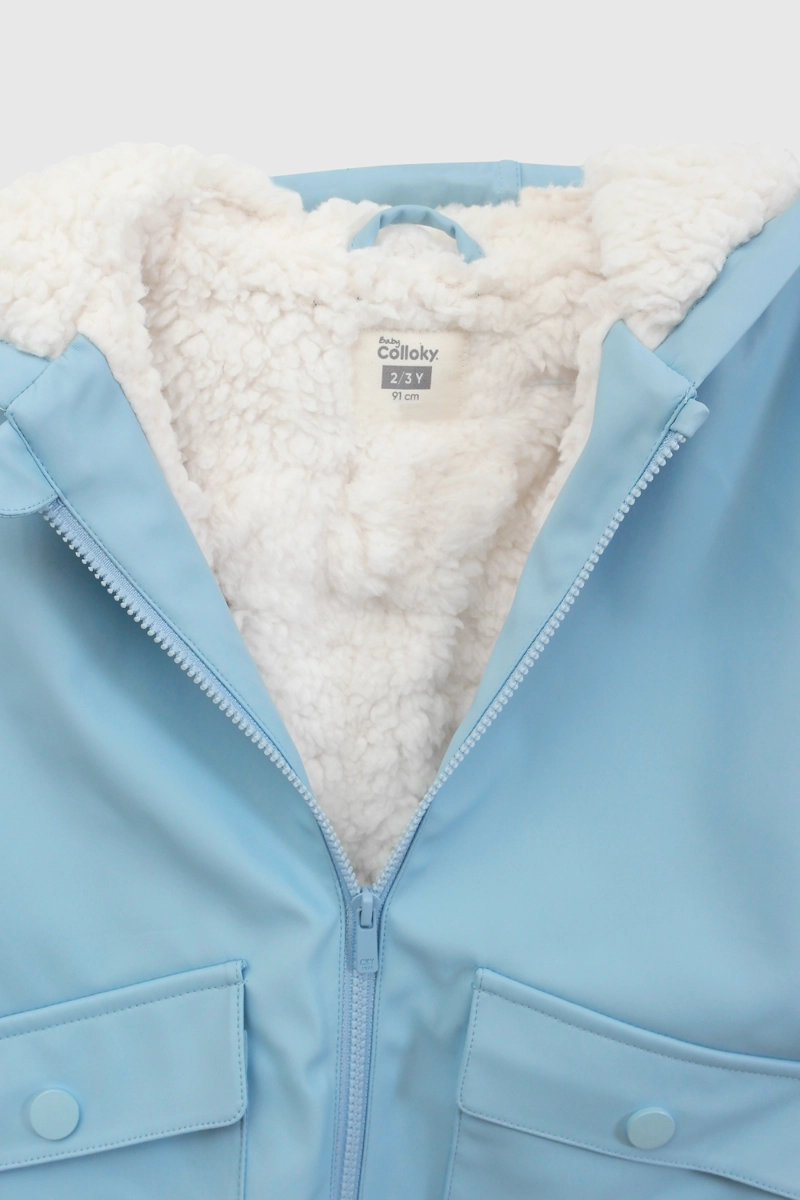 CHAQUETA CELESTE NIÑO 8265 COLLOKY - 4