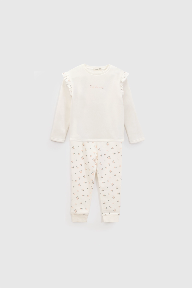 PIJAMA BEIGE NIÑA 7806 COLLOKY - 1