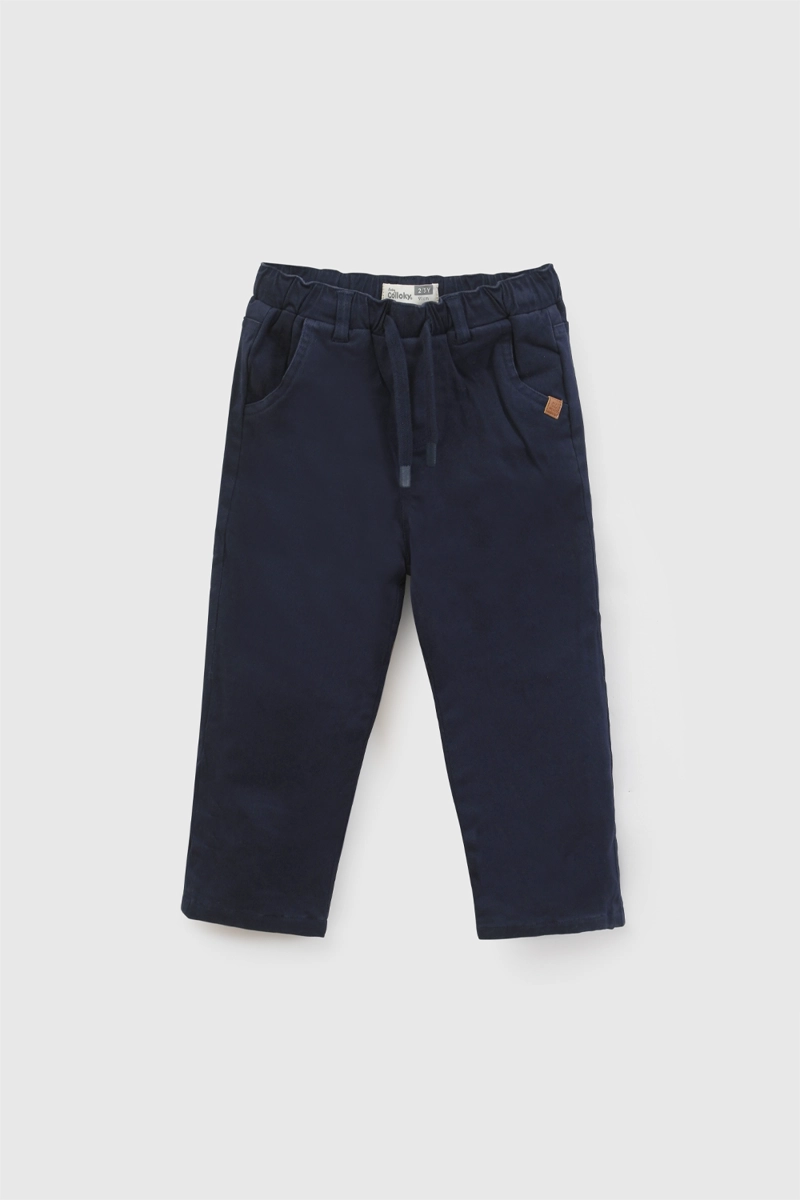 PANTALON AZUL MARINO NIÑO 8067 COLLOKY - 2