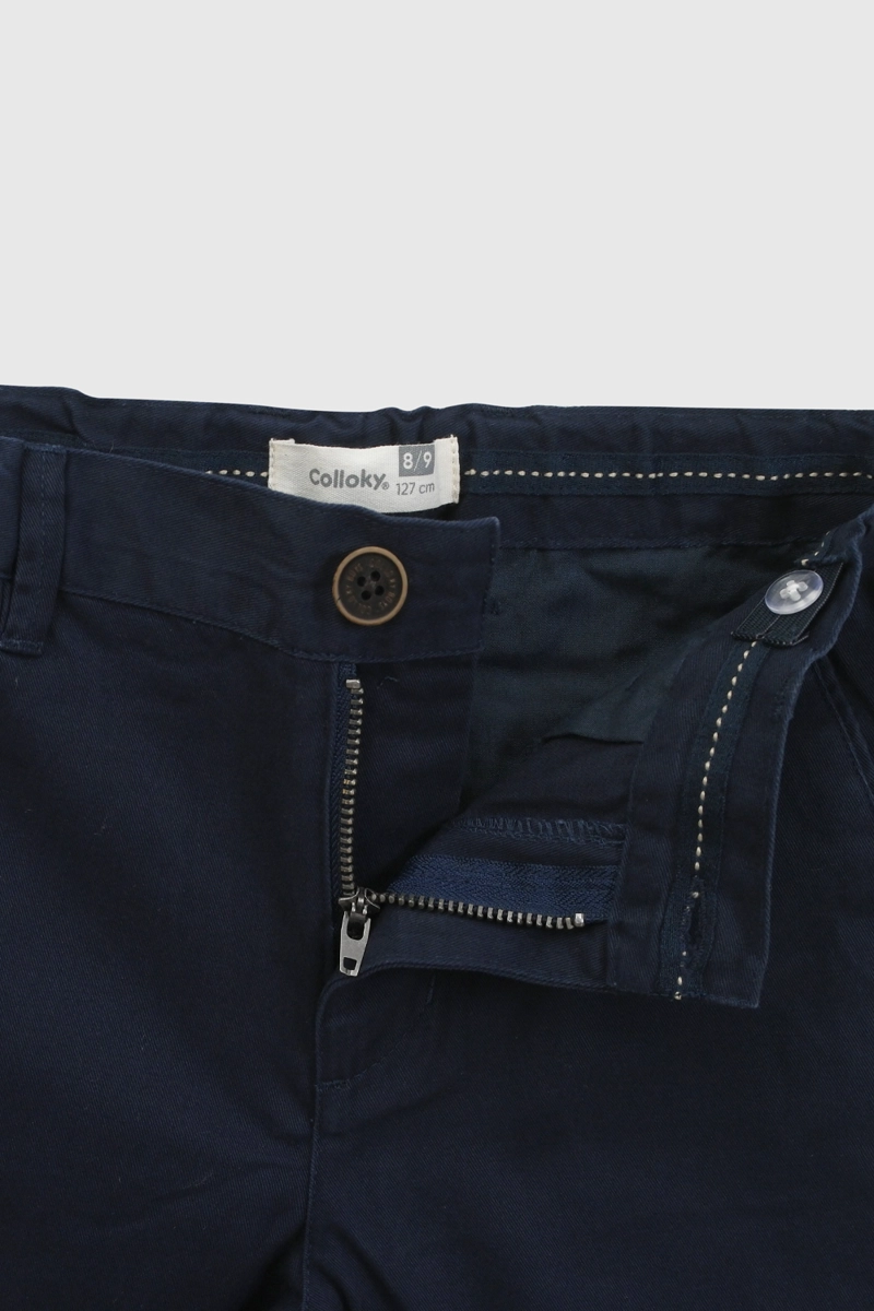 PANTALON AZUL MARINO NIÑO 8300 COLLOKY - 3