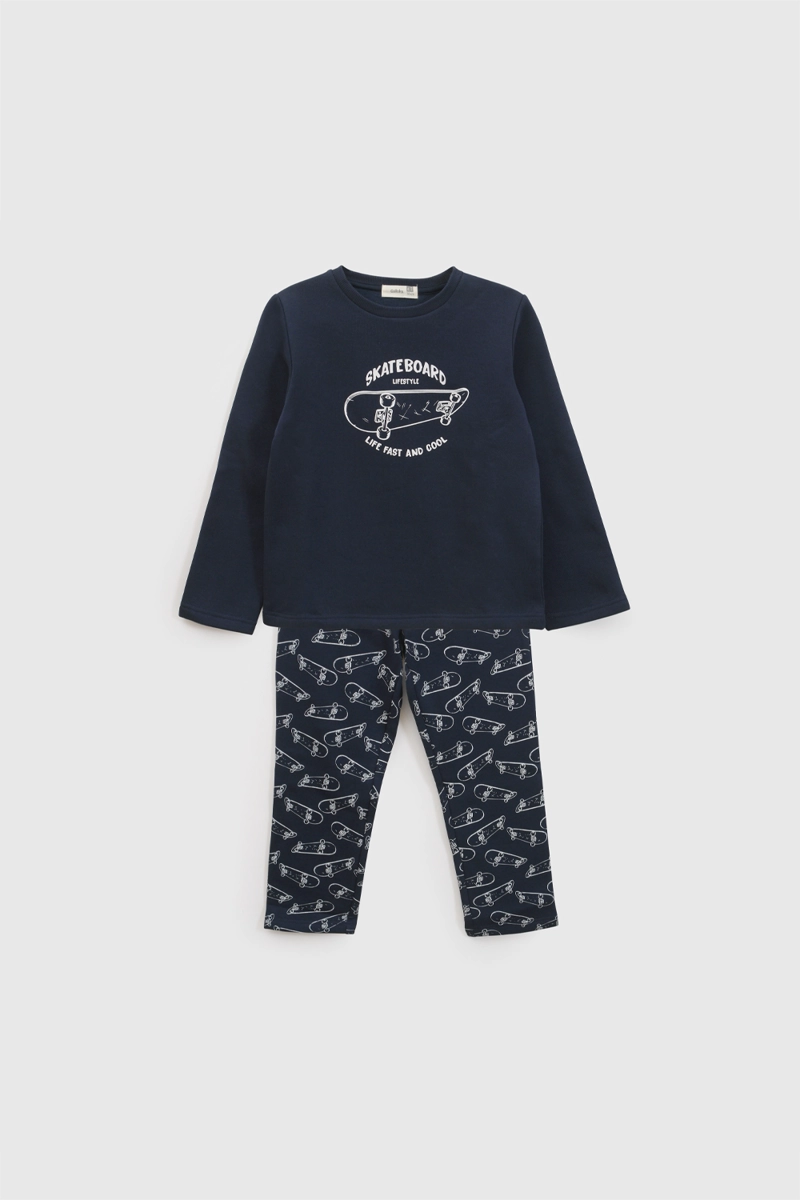 PIJAMA AZUL NIÑO 7845 COLLOKY - 1
