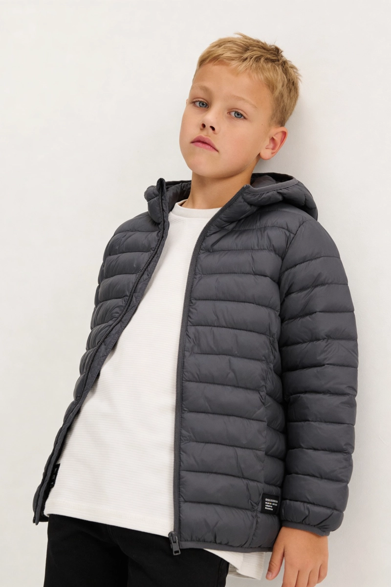 PARKA GRIS NIÑO 7673 COLLOKY - 2