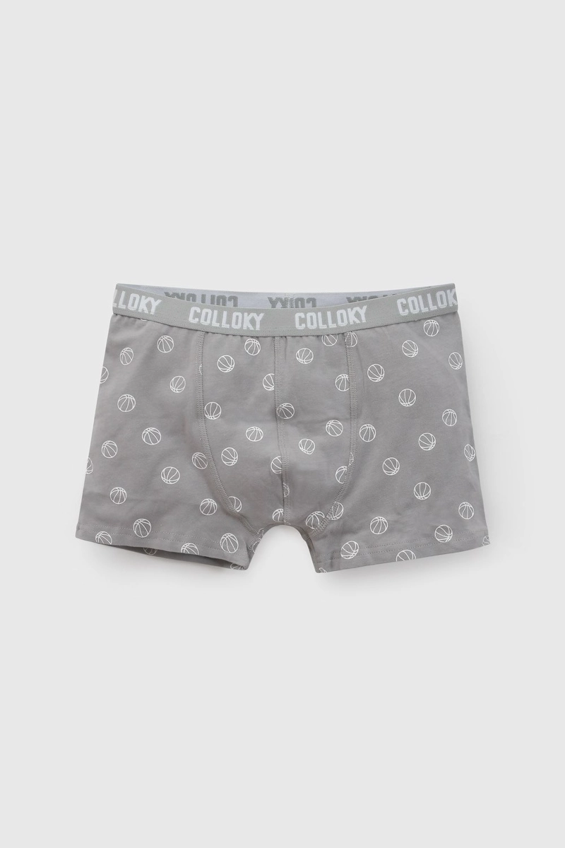 BOXER GRIS NIÑO 7752 COLLOKY - 4