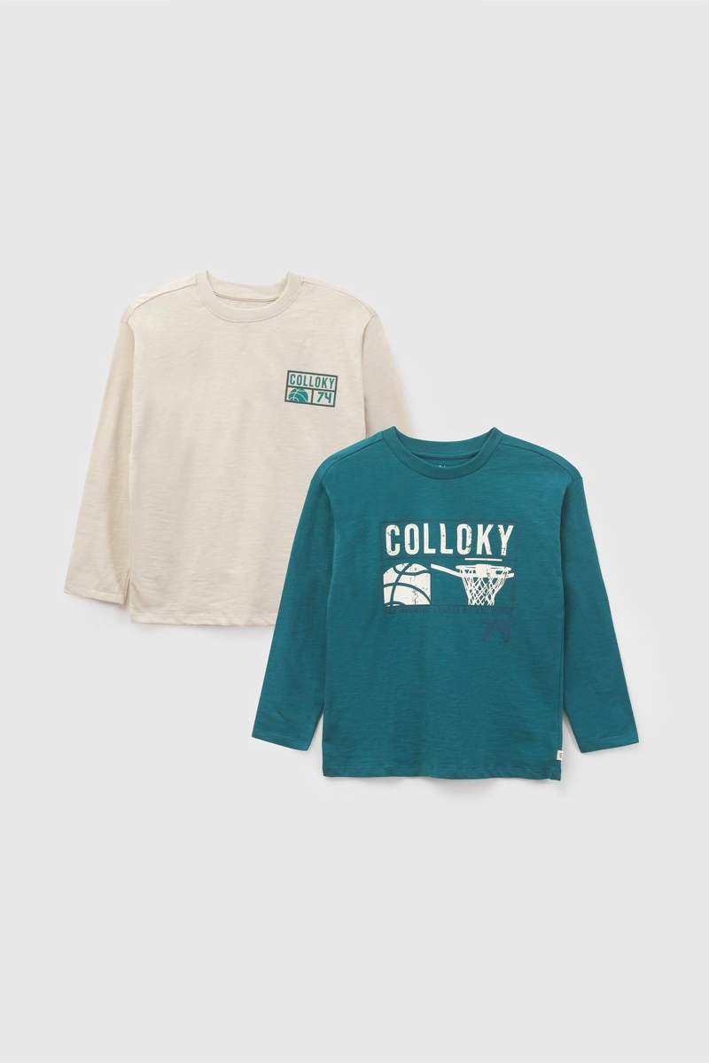 POLERA MULTICOLOR NIÑO 7797 COLLOKY - 1