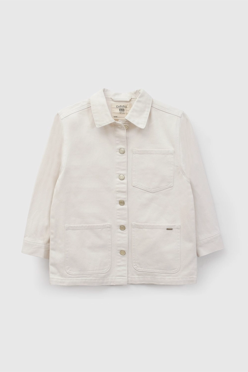 CHAQUETA BEIGE COLLOKY - 1
