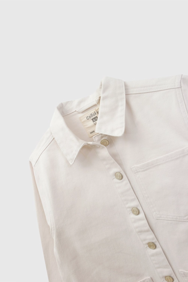 CHAQUETA BEIGE COLLOKY - 3